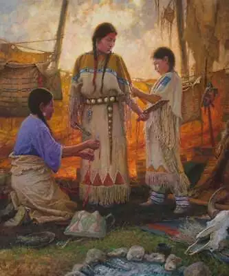 Martin Grelle - Wedding Preparations - S/N Canvas Giclee - 24 X 20 - MINT • $595