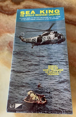 $10.99 • Buy Vintage 1/72 Scale MPC Sea King The Apollo Recovery Chopper Model Kit