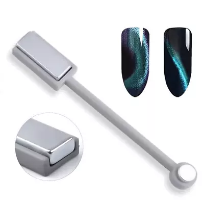 Double-Head Magnet Stick Wand For 3D Magnetic Cat Eye Gel Magic Nail Art Manicur • $14.99