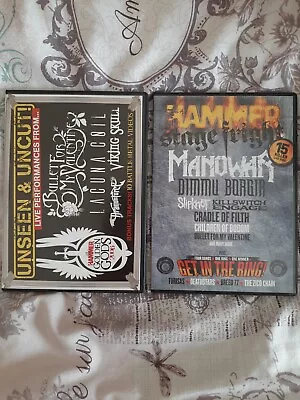 2x Metal Hammer Dvds • £3