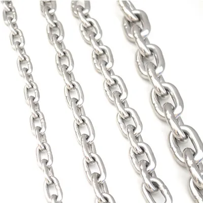 £1.79 • Buy 1 Mm - 12 Mm A4 Stainless Steel Chain Heavy Duty Durable Security Links