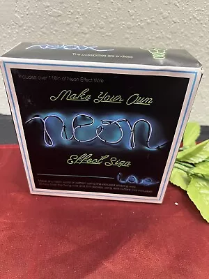 Make Your Own Neon Sign Kit Blue Neon Lights For Bedroom Décor Wall Décor LED • $9.99