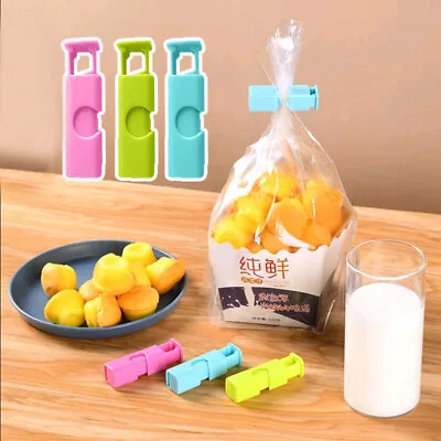 Food Sealing Bag Clip Reusable Food Storage Tool Plastic Sealer Clamps Kitchen • $1.42