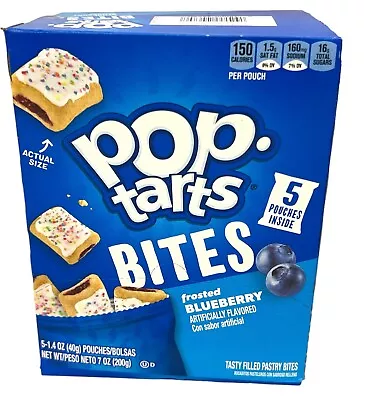 £6.56 • Buy Kellogg's Frosted Blueberry Pop Tarts Bites 7 Oz