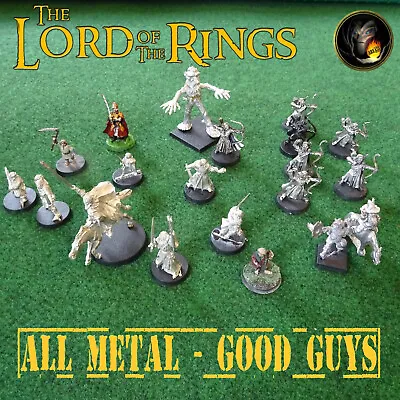 £20 • Buy Lord Of The Rings - MULTILIST - The GOOD Side ALL METAL Miniatures Citadel A10