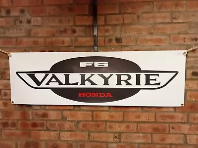 Honda  F6C VALKYRIE   Large Pvc  Garage Work Shop Banner • $18.68