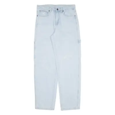 KARL KANI Carpenter Mens Jeans Blue Regular Straight W30 L31 • £26.99