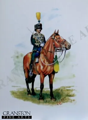 British Military Uniform Print 3rd County Of London Sharpshooters Ogilvy Trust • £10