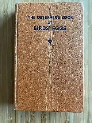 £5.50 • Buy The Observer's Book Of Birds' Eggs 1965, Evans, P.E.Brown And H.D.Swain