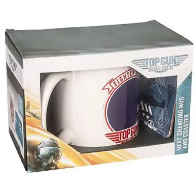 £5.99 • Buy Top Gun: Maverick, Heat Changing Mug & Coaster BNIB