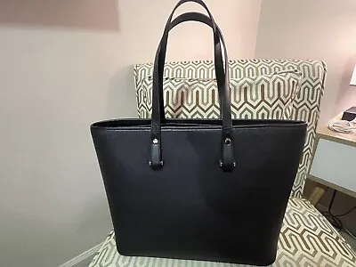 H&M Black Tote Bag Purse Pre-owned • $10.99