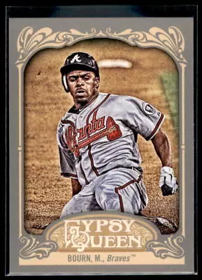 2012 Topps Gypsy Queen  Michael Bourn #156 Atlanta Braves • $0.99