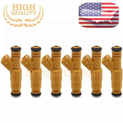 6X Fuel Injector 0280155746 For Jeep TJ XJ YJ ZJ 4.0L 852-12162 0280155703 FJ583 • $32.49