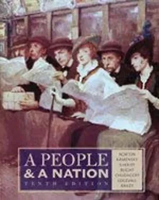 A People And A Nation : A History Of The United States High Schoo • $9.06