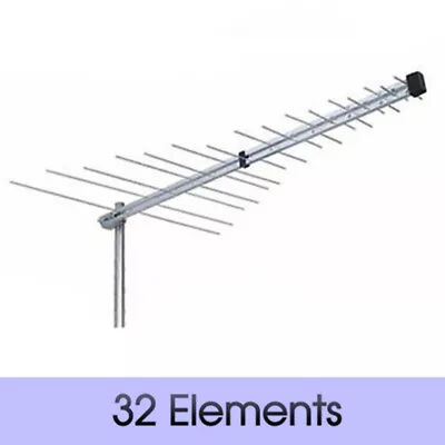 TV Antenna 32 Element Log Periodic Outdoor UHF VHF HDTV Digital Aerial AU Stock • $22.99