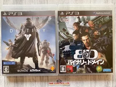 SONY PlayStation 3  PS3 Destiny & Binary Domain Set From Japan • $21.91