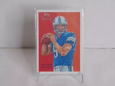 2009 Topps National Chicle Rookie Matthew Stafford Lions • $0.99