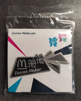 Rare Pin's Pins.. 2012 Olympic London Mc Donald's Games Maker Big ~23 • £8.21