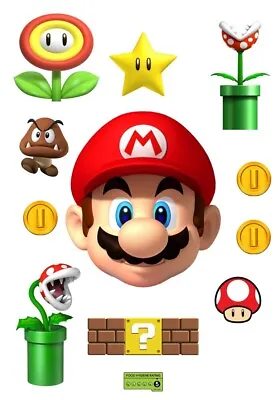 Super Mario Cake Topper Bundle. Premium Edible Icing Sheet • £5.25