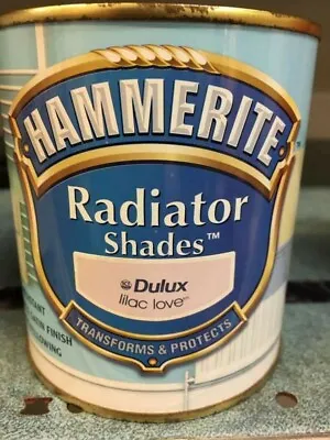 HAMMERITE RADIATOR PAINT Lillac Love Satin 500ML PAINT • £19.99