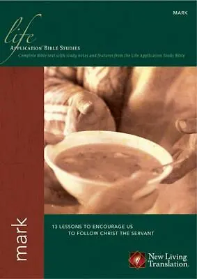 Mark; Life Application Bible Studies: NLT - 1414326505 Paperback Tyndale New • $19.71
