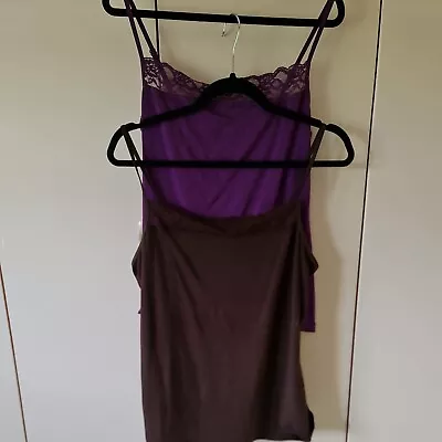 Marks And Spencer 20. Two Camisole Tops • £2