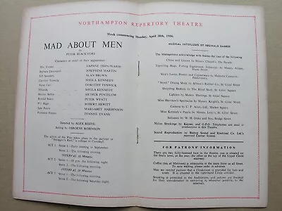 1956 MAD ABOUT MEN Peter Blackmore Sheila Kennedy Alan Brown Tenniel Evans • £7.50