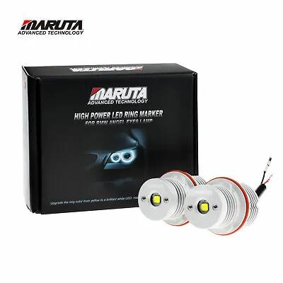 MTEC / MARUTA Version 4.0 LED ANGEL EYE BULB For BMW E60 E61 5 Series E83 X3 • $134