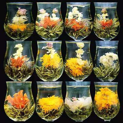 $1.12 • Buy Blooming Jasmine Chrysanthemum Flower Tea Handmade Ball Art Wedding Tea Gift