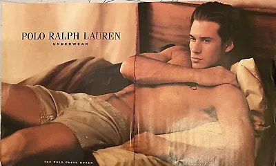 Vintage Men’s Polo Ralph Lauren Chino Boxers RN 1553 - Red - Size Large • $18.99