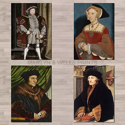 £4.97 • Buy Hans Holbein A4 Canvas Paper / Poster Art Prints. Henry VIII, Tudor Portraits.