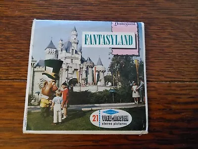 Vintage Disneyland  Fantasyland  ViewMaster Reels (3) In Original Packaging • $7.95