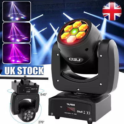 £59.99 • Buy 120W Beam LED Moving Head Stage Lighting DMX512 Strobe Party DJ Show Disco Light