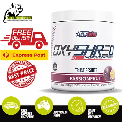 $69 • Buy EHP Labs OXYSHRED MANGO Flavor Thermogenic Fat Burner Weight Loss C4 