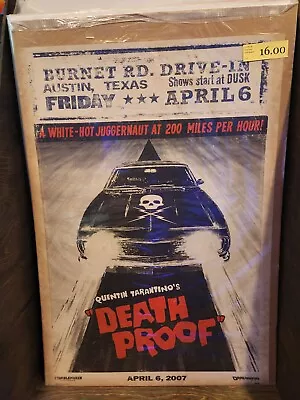 Quentin Tarantino's - Death Proof - 27x40 Reproduction Poster • $17