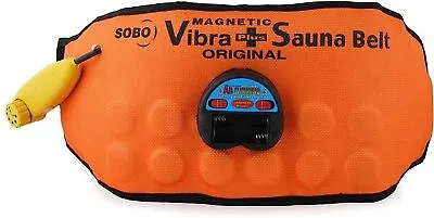 Magnetic Sauna Belt Fat Burner Vibrate Massager Slim Waist Belly Weight Loss Kit • $51.97