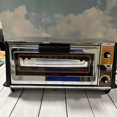 VTG General Electric Toast’n Broil TOAST-R-OVEN A63120 1500 Watt 473A USA VG • $85
