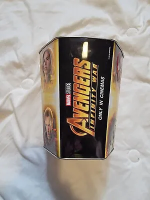 Avengers Infinity War Movie Promo Popcorn Tin Bucket • $8