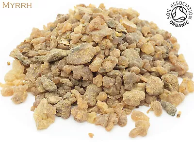 Organic Myrrh Resin Herbal Blend Infusion (25 Unbleached Tea Bags - 50g) • £11.35