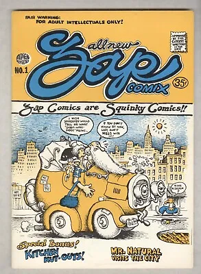 Zap Comix #1 F/VF 1967 • $44.95
