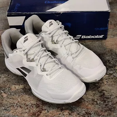 Babolat SFX 3 All Court - Womens Sz 11 - White Tennis Pickleball Shoes Sneakers • $59.88