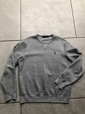 £26.99 • Buy Mens Ralph Lauren Polo Grey (Genuine) Sweatshirt - Size M