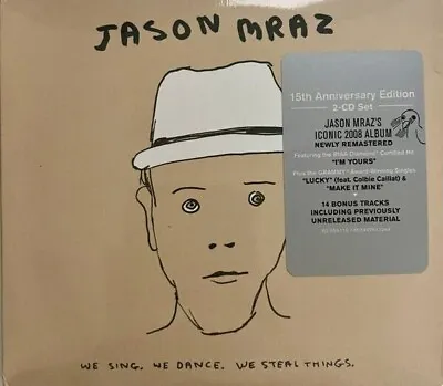 Jason Mraz – We Sing. We Dance. We Steal Things. (Deluxe 2CD) Brand New & Sealed • $16.78