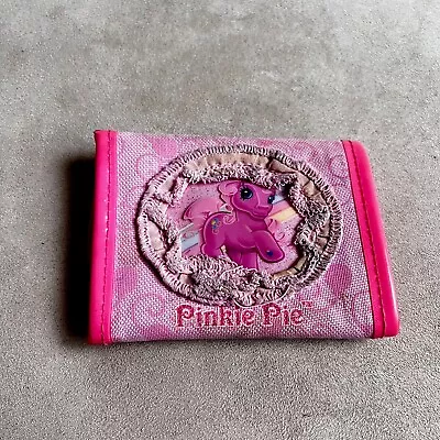 My Little Pony Vintage Y2K Pink Floral  Puffy Logo Pinkie Pie Wallet • $17