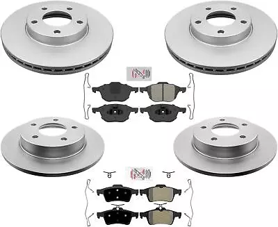 Improved Performance Disc Brake Rotors Brake Pads For Mazda 3 2.0L Engine 06-13 • $262