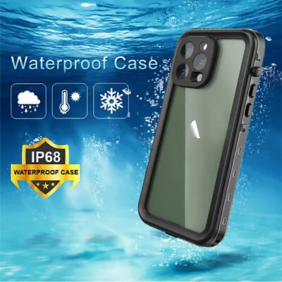 360 Full Body Waterproof Shockproof Case Cover For IPhone 15 14 Pro Max 13 12 11 • £12.87