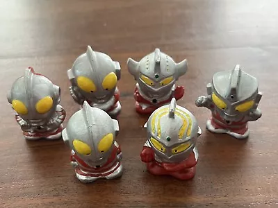 LOT OF 6 ULTRAMAN FINGER PUPPETS Kaiju Monsters Made In Japan • $16.80