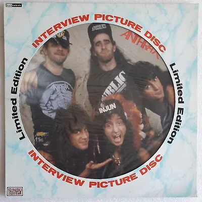 Anthrax Limited Edition 12  Interview Picture Disc Brand New • £9.99