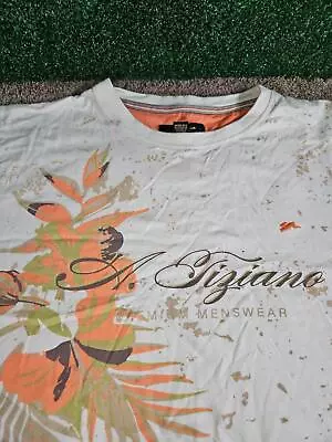 A.Tiziano Cream Peach Shirt Sz 3x • $10