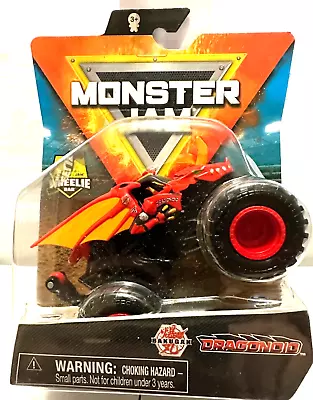 Dragonoid 2021 Monster Jam  Wheelie Bar & Poster Wreckless Trucks • $16.99